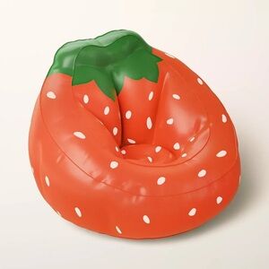 Kate Spade Strawberry inflatable Chair - Red and Green